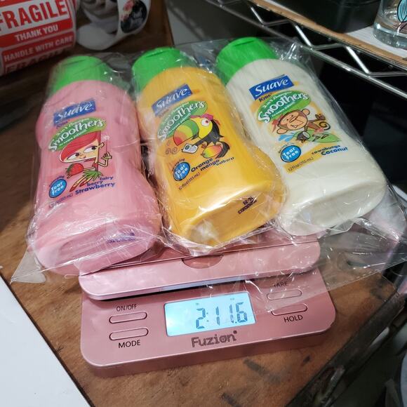 3 Suave Kids 2n1 Shampoo Smoothers 12 fl oz Orange Mango - Coconut - Strawberry - Picture 8 of 8